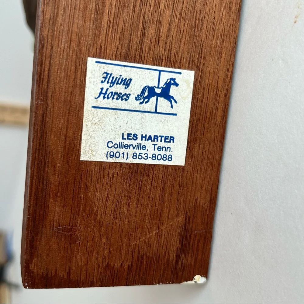 Vintage Bucking Carousel Horse - Picture 8 of 8